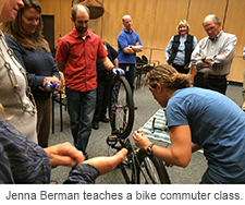 Jenna Berman commuter class